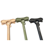 Ambidexgtrous Charging Handle, FCD, 223, FDE, for LPVO