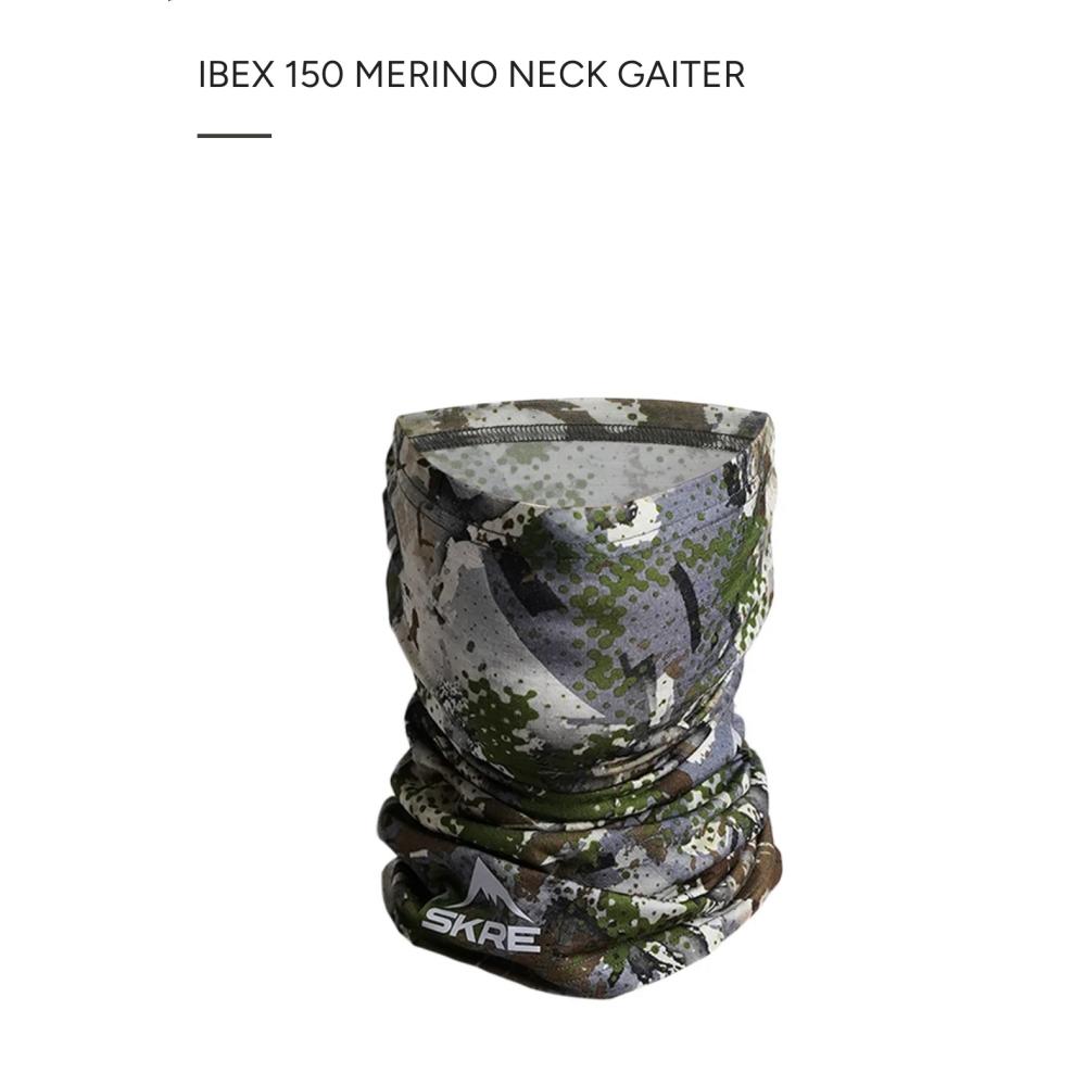 IBEX 300 Merino Neck Gaiter