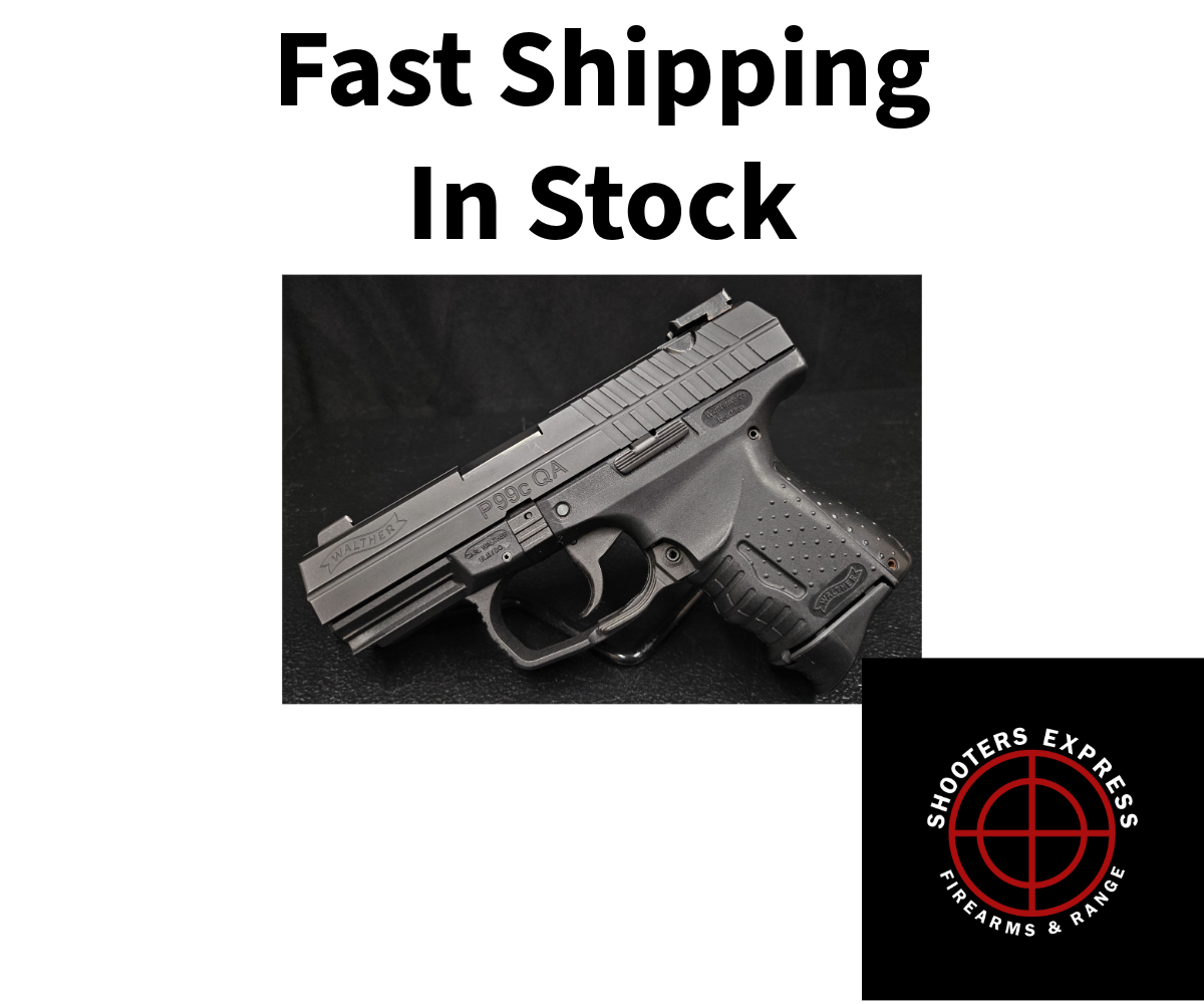 USED WALTHER P99C W/ BOX & 2 MAGAZINES -img-0
