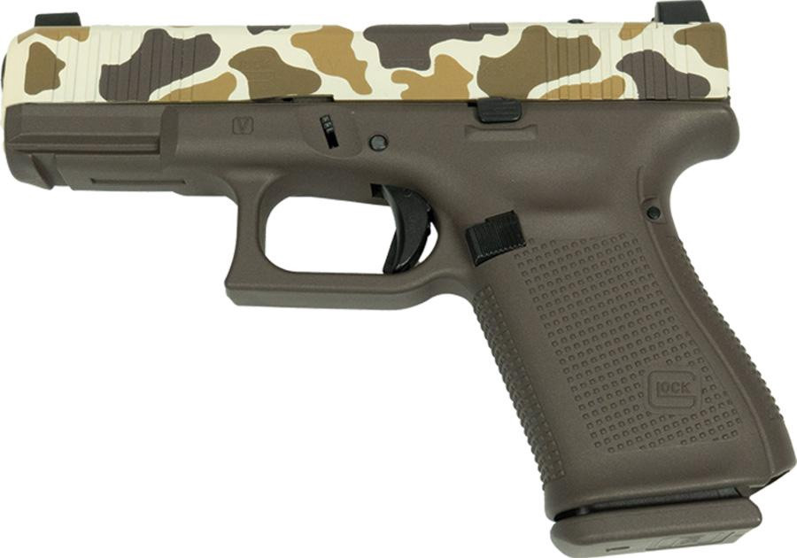 GLOCK 19V 9MM DUCK CAMO CERAKOTE 15RD (3) MAGAZINES-img-2
