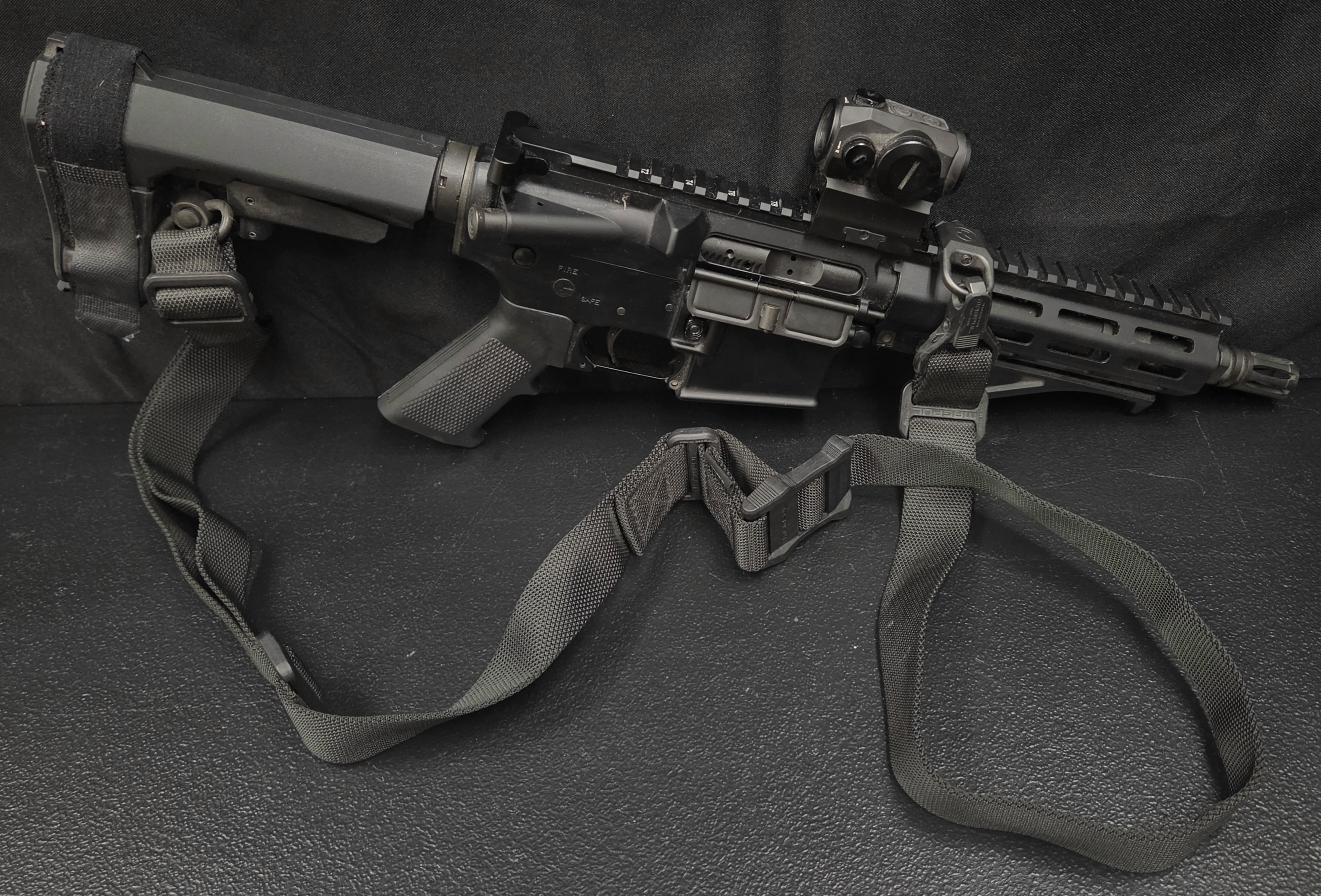 USED DEL-TON DTI 15 W/BOX,2MAGS AND PARTS-img-1