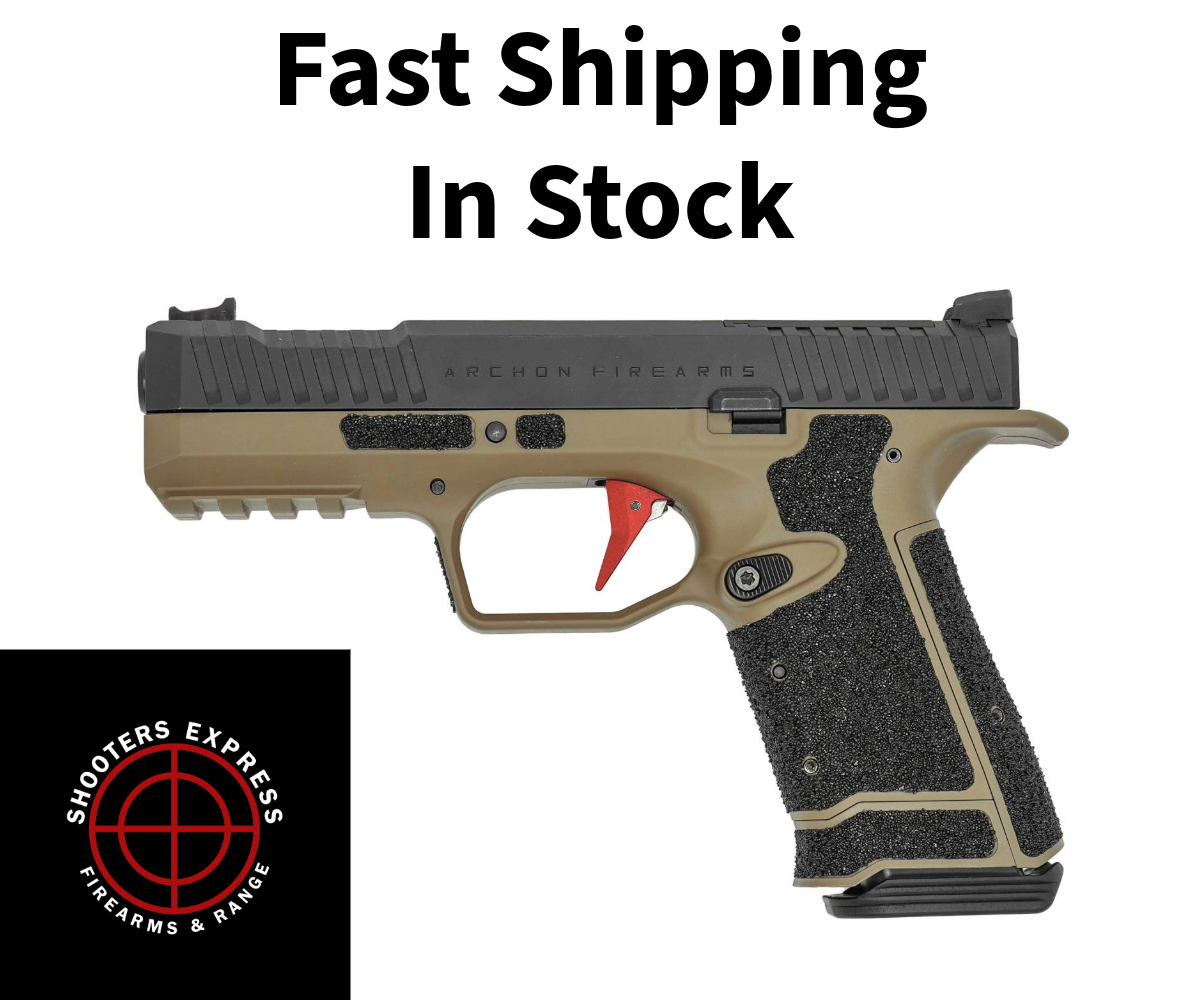 ARCHON FIREARMS TYPE B FDE 9MM W/THREADED BARREL-img-0