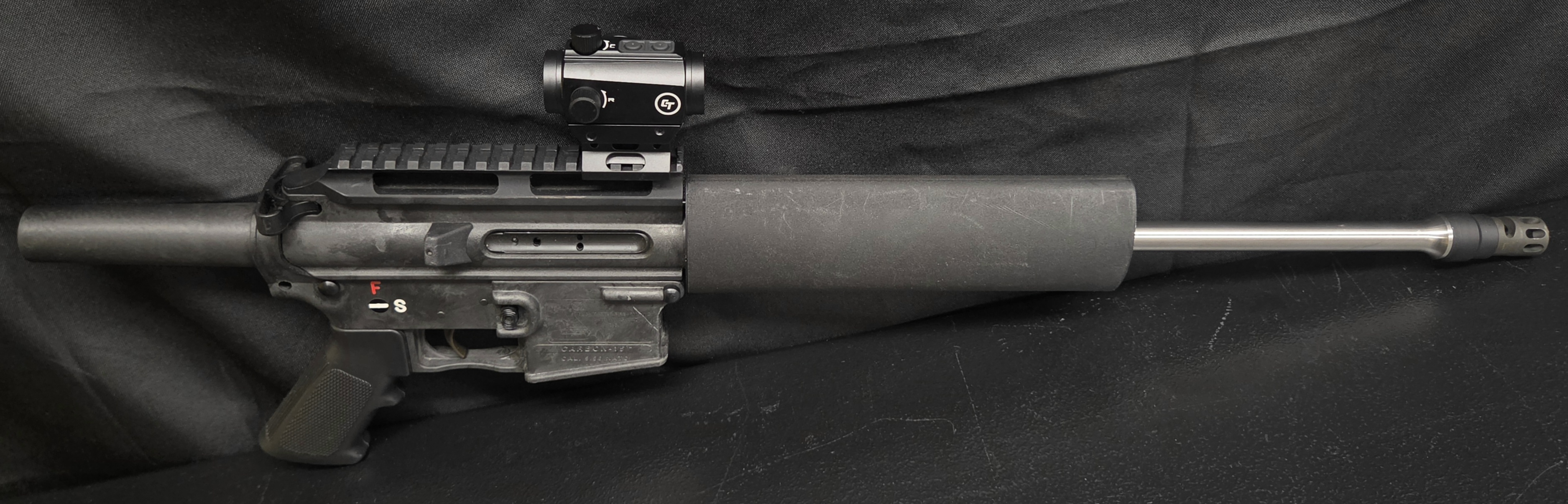 USED BUSHMASTER CARBON-15 5.56NATO W/BAG-img-1
