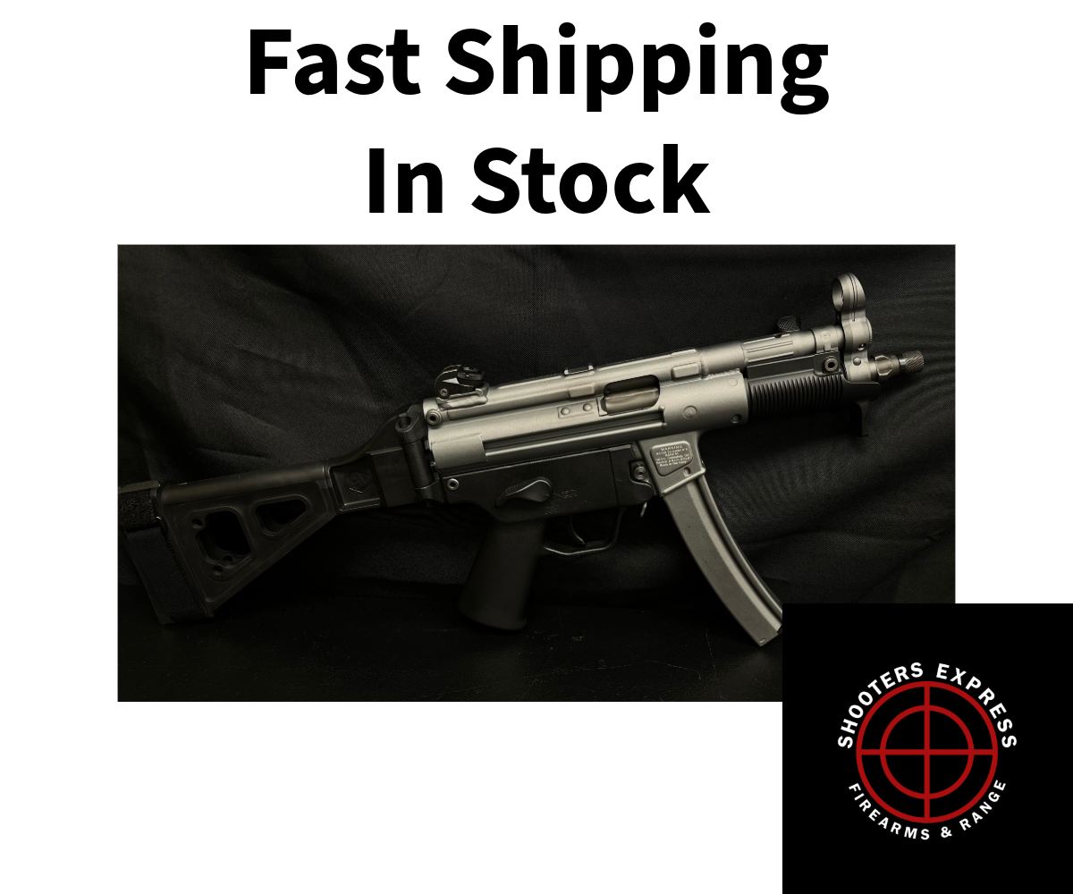 USED H&K SP5K-PDW 9MM PISTOL W SOFT BAG + 2 MAGS-img-0