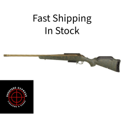 Ruger American Generation II, Predator, Bolt Action Rifle, 308 Winchester, 22 Spiral Fluted Barrel, 1:10 Twist, Threaded 5/8x24, Muzzle Brake, Cerakote Finish, Burnt Bronze, Green Splatter Synthetic Stock, Manual Safety, Picatinny Rail, 3 Rounds, 1 M