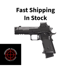 Sig Sauer P211, Semi-automatic, Single Action Only, Metal Frame Pistol, Full Size, 9MM, 4.4 Barrel, MACH3D Compensator, Nitron Finish, Black, X Ray 3 Night Sights, Romeo-X Sig-Loc Compact Optic, Flared Magwell, 3 Magazines, (2)-21 Round & (1)-23 Roun