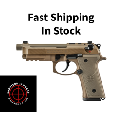 Beretta M9A4 G Centurion, Double Action/Single Action, Semi-automatic, Mid Size, Metal Frame Pistol, 9MM, 4.8 Barrel, Aluminum, Flat Dark Earth, Cerakote, Polymer Grip, Tritium Night Sights, Decocker, 18 Rounds, 3 Magazines, Front Picatinny Rail, Opt