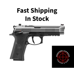 Beretta 92XI, Single Action Only, Semi-automatic, Full Size, 9MM, 4.7 Barrel, Matte Finish, Silver Cerakote Slide, Black Slide, 18 Rounds, 2 Magazines J92FSR921