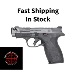 Smith & Wesson Bodyguard 2.0 Performance Center, Striker Fired, Polymer Frame Pistol, Micro-Compact, 380 ACP, 3.1 Ported Barrel, Armornite Finish, Gray Slide, Black Frame, Ameriglo Protector LumiGreen Front Night Sight, Black Square Notch Ameriglo Pr
