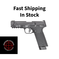 Smith & Wesson M&P 22X, Semi-automatic, Single Action Only Internal Hammer Fired, Full Size, 22 LR, 4.1 Barrel with Thread Adapter, Anodized Finish, Black, Optics Ready Slide, Manual Safety, Fiber Optic Front Sight with Black Rear, 20 Rounds, 2 Magaz
