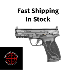 Smith & Wesson M&P M2.0, Striker Fired, Semi-automatic, Polymer Frame Pistol, Full Size, 10MM, 4 Barrel, Armornite Finish, Black, Optic Height White 3 Dot Sights, Thumb Safety, 15 Rounds, Optics Ready Slide, 2 Magazines 13390