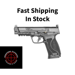 Smith & Wesson M&P M2.0, Striker Fired, Semi-automatic, Polymer Frame Pistol, Full Size, 10MM, 4.6 Barrel, Armornite Finish, Black, Optic Height White 3 Dot Sights, No Thumb Safety, 15 Rounds, Optics Ready Slide, 2 Magazines 13387