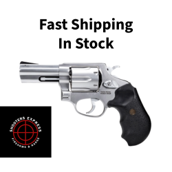 Rossi RP63, Double Action/Single Action, Steel Framed Revolver, 357 Magnum, 3 Barrel, Stainless Steel, Silver, Rubber Grips, Fixed Sights, 6 Rounds 2-RP639