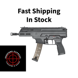 Springfield Kuna, Semi-automatic Pistol, 9MM, 6 Threaded Barrel, 1/2x28 Thread Pitch, Roller Delayed, MLOK Handguard, Picatinny Receiver End Plate, Anodized Finish, Black, 30 Rounds, 2 Magazines, Includes Front and Rear Flip Up Sights KN9069B