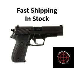 Sig Sauer P226, 40th Anniversary Limited Edition, Semi-automatic, Double Action/Single Action, Metal Frame Pistol, Full Size, 9MM, 4.4 Barrel, Nitron Finish, Black, Retro Hogue Alloy Grips, SIGLITE Night Sights, 15 Rounds, 2 Magazines, Vintage Packag
