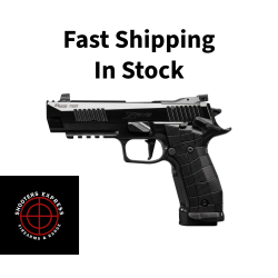 Sig Sauer P226, XFIVE Reserve, Semi-automatic, Single Action Only, Metal Frame Pistol, Full Size, 9MM, 4.4 Barrel, High Polish Finish, Optics Ready, Aluminum Grips, X-RAY3 3-Dot Tritium Sights, Compensator, 20 Rounds, 3 Magazines 226X5-9-CW-RES