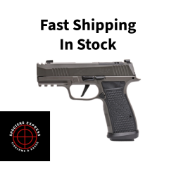 Sig Sauer P365 AXG Legion, Striker Fired, Semi-automatic, Metal Frame Pistol, Sub-Compact, 9MM, 3.1 Barrel, Cerakote Finish, Legion Gray, G10 Grips, XRAY3 Day/Night Sights, Optic Ready, Compensator, 17 Rounds, 3 Magazines 365AXGCA-9-LEGION
