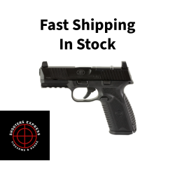 FN America FN 510 MRD, Semi-automatic, Striker Fired, Polymer Frame Pistol, Full Size, 10mm, 4.1 Barrel, Anodized Finish, Black, Optic Height Sights, Optics Ready, 15 Rounds, 2 Magazines 66-101379