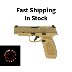 FN America Reflex MRD XL, Semi-automatic Pistol, Polymer Frame, Internal Hammer Fired, Single Action Only, Micro Compact, 9MM, 3.8 Cold Hammer Forged Barrel, PVD Finish, Flat Dark Earth, Optics Ready, Non-Manual Safety, Tritium Front Sight, U-Notch R