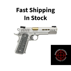 Kimber America RAPIDE, DAWN, Semi-automatic, 1911, Full Size, 10MM, 5 Barrel, Brushed Finish, Silver, G10, Manual Safety, TRUGLO TFX Tritium/Fiber-Optic Day/Night, 8 Rounds 3000424