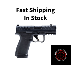 CANIK METE MC9 Prime, Semi-automatic, Striker Fired, Compact, 9MM, 3.64 Barrel, Compensated Slide and Barrel with Blast Chamber, Night Sights, Optics Ready, Matte Finish, Black, 17 Rounds, 2 Magazines HG8328-N