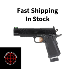 Kimber America 2K11, Semi-automatic, Single Action, Full Size, 45 ACP, 5 Barrel, DLC Finish, Black, Coyote PVD Trigger and Barrel, Aluminum Grips, Optics Ready, 13 Rounds, 3 Magazines 3500050