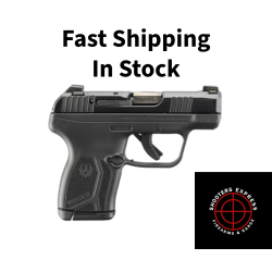 Ruger LCP MAX, 75th Anniversary. Talo Edition, Double Action Only, Semi-automatic, Polymer Frame Pistol, Compact, 380ACP, 2.75 Barrel, Polished Black Oxide Finish, Black, Black Polymer Frame, Tritium Front Sight with White Outline, Drift Adjustable R