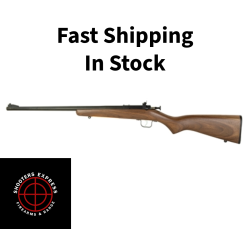 Keystone Sporting Arms Crickett, Gen 2, Compact, Bolt Action, Single Shot Rifle, 22LR, 16.125 Barrel, Blue Finish, Walnut Stock, Adjustable Sights KSA2238