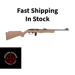RS22 22LR BLK/BROWN 18 10+1 SEMI-AUTO|FIBER OPTIC SIGHTS
