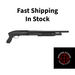 Mossberg Model 88, Cruiser, Pump Action, 12 Gauge, 3 Chamber, 18.5 Cylinder Barrel, Blued Finish, Black Synthetic Pistol Grip, 5Rd, Bead Sight, Cylinder Bore 31008