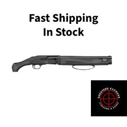 Mossberg 990 Aftershock, Semi-automatic Pistol Grip Firearm, 12 Gauge, 3 Chamber, 14.75 Barrel, Fiber Optic Front Sight, 27.125 Overall Length, 5 Rounds 83001