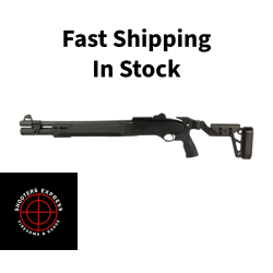Beretta 1301 Tactical Mod 2, Semi-automatic Shotgun, 12 Gauge, 3 Chamber, 18.5 Barrel, Anodized Finish, Black, Folding Adjustable Chisel Stock, M-LOK Forend, Improved Cylinder, Ghost Ring Sight, 7 Rounds J131M2CPFC187