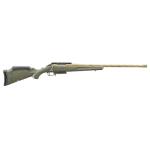 Ruger American Generation II, Predator, Bolt Action Rifle, 243 Winchester, 22 Spiral Fluted Barrel, 1:9 Twist, Threaded 5/8x24, Muzzle Brake, Cerakote Finish, Burnt Bronze, Green Splatter Synthetic Stock, Manual Safety, Picatinny Rail, 3 Rounds, 1 Ma
