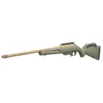 Ruger American Generation II, Predator, Bolt Action Rifle, 243 Winchester, 22 Spiral Fluted Barrel, 1:9 Twist, Threaded 5/8x24, Muzzle Brake, Cerakote Finish, Burnt Bronze, Green Splatter Synthetic Stock, Manual Safety, Picatinny Rail, 3 Rounds, 1 Ma