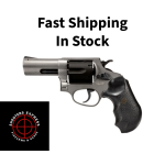 Rossi RP63, Double Action/Single Action, Steel Framed Revolver, 357 Magnum, 3 Barrel, Cerakote Finish, Tungsten, Rubber Grips, Fixed Sights, 6 Rounds 2-RP631C