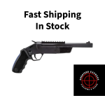 Rossi Brawler Kit, Single Shot, 410 3/45 Long Colt, 9 Barrel, Steel, Matte Finish, Rubber Grips, 1 Round, Includes Chest Rig/Holster Kit SSPB9-BKKIT