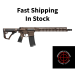 Daniel Defense DDM4V7 Milspec+, Semi-automatic Rifle, 223 Rem/556NATO, 16 Cold Hammer Forged Barrel, 1:7 Twist, Brown Finish, Daniel Defense Furniture, Daniel Defense Flash Suppressor, Daniel Defense MFR XS 15 Handguard, 32 Round, 1 Magazine 02-128-0