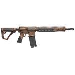 Daniel Defense M4A1 Mil Spec and Semi-automatic AR, 223 Rem/556NATO, 14.5 Hammer Forged Barrel (16 OAL with Pinned Brake), Carbine Length Gas System, Matte Finish, Brown, Daniel Defense Furniture, 32 Rounds, 1 Magazine 02-088-15126-011