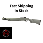 Beretta 1301 Tactical Mod 2, Semi-automatic Shotgun, 12 Gauge, 3 Chamber, 18.5 Barrel, Anodized Finish, Gray, Synthetic Stock, M-LOK Forend, Improved Cylinder, Ghost Ring Sight, 7 Rounds J131M2CTT187GR