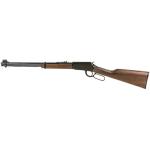 Henry Repeating Arms Lever Action, 22LR, 18.25 Barrel, Blue Finish, Walnut Stock, Adjustable Sights, 15Rd H001