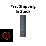 Advanced Armament Corp Ranger 5 RBP, Suppressor, 6MM, DMLS Haynes 282 Printed, High Temp Alphatek Finish, Black, No Mount Included, 1.375-24 Universal Mount Compatible, 1.5 Diameter 65018-BLK