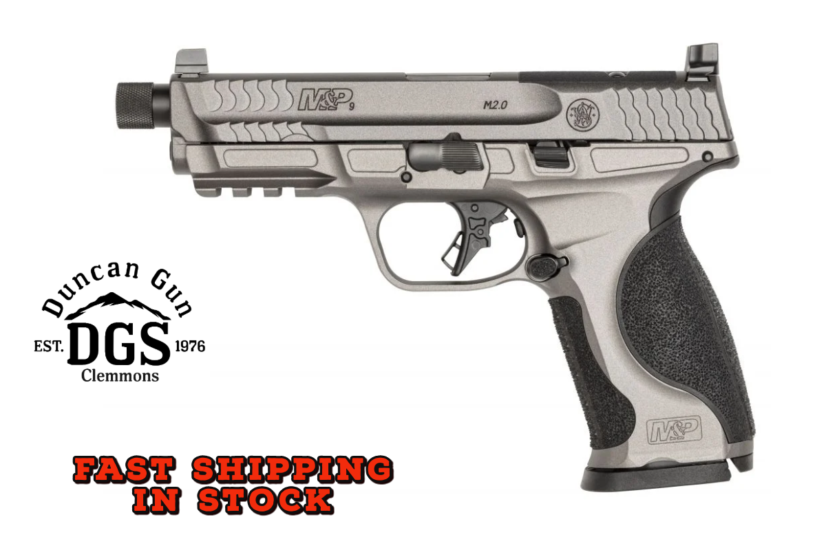 SMITH & WESSON M&P M2.0 9MM 4.6" GRAY THREADED BARREL 14162 -img-0