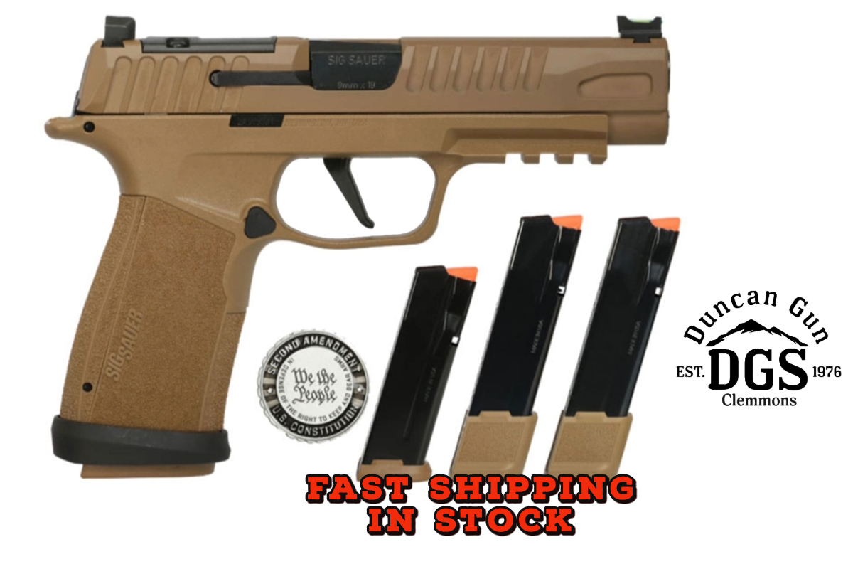 Sig Sauer P365 Fuse 2A Edition Coyote Tan 9mm 4.3" (17RD)(21RD) 365XF-9-CFO-img-0