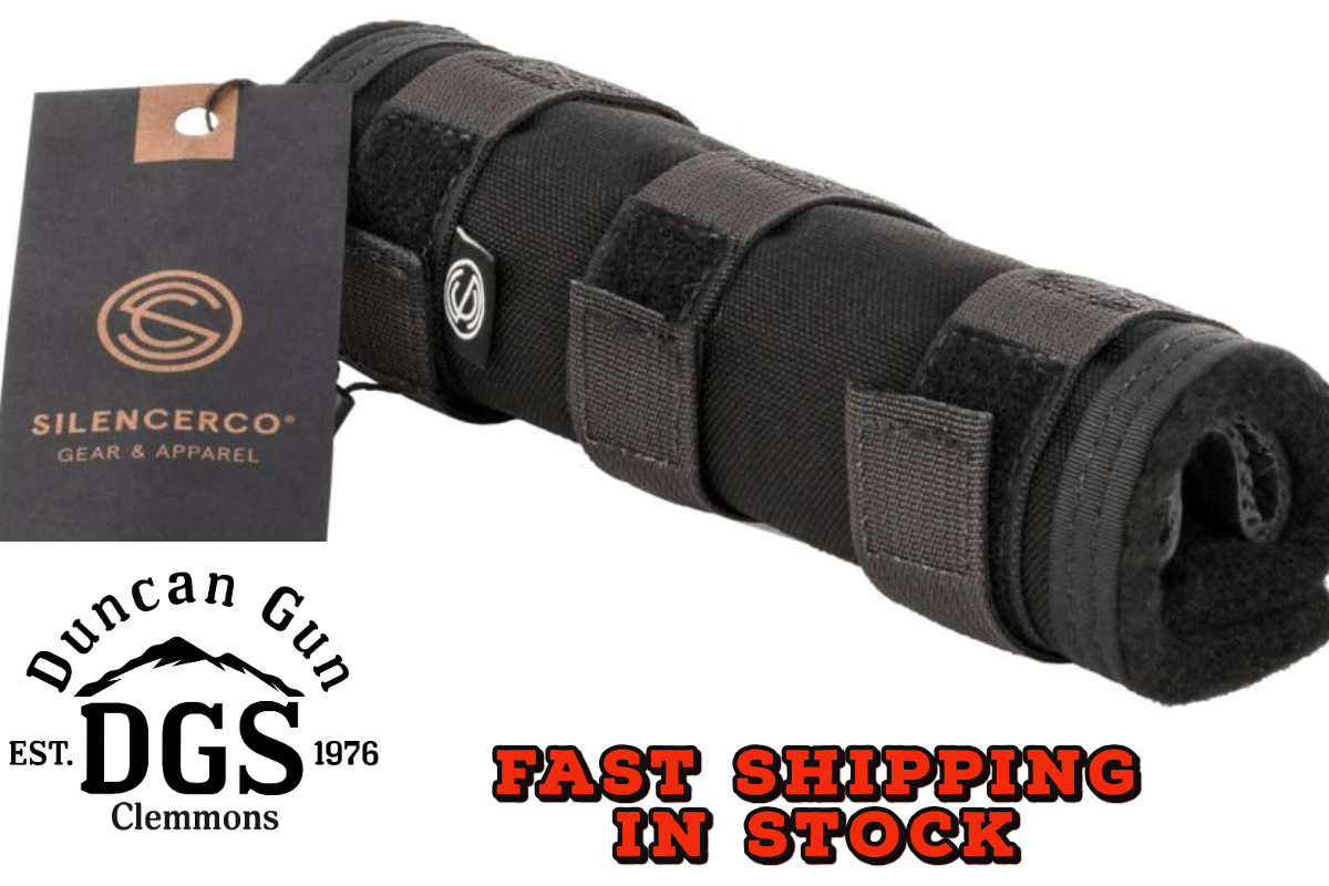 SilencerCo Suppressor Cover 7.5" Black-img-0