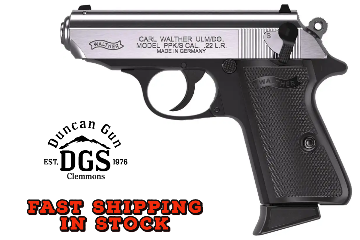 Walther PPK/s Stainless/Blk Two Tone .22LR 10rd-img-0