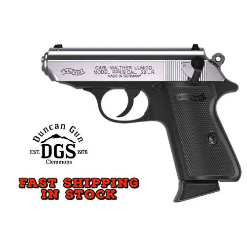 Walther PPK/s Stainless/Blk Two Tone .22LR 10rd