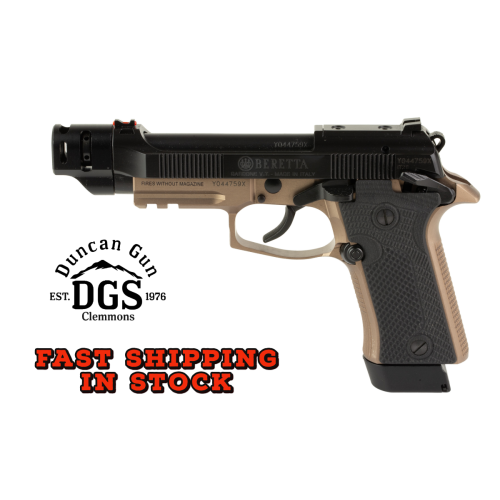 BERETTA 80X 380ACP Tactical Urban TB 15RD J80XTACLED15
