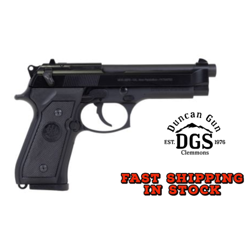Beretta 92FS 9mm 4.9'' black pistol J92F300M