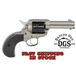 Ruger 2016 Wrangler  22 LR 6 Shot 3.75 Silver Cerakote Steel Barrel, Silver Cerakote Aluminum Frame, Black Cerakote Cylinder, Black Birdshead Grip, Exposed Hammer