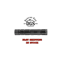 SilencerCo Switchback 22, 2.0, Rimfire Suppressor, Modular, 22LR/17HMR/22MAG/5.7MM, 1/2X28, Stainless Steel Baffles, Titanium Tube, Raw Titanium Finish, 1.07 Diameter, 2.5 -5.75 Length SU5085